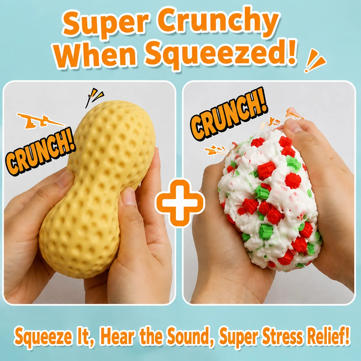 Food-Themed Crunchy Building Block Squishy Assortment 鈥?OEM customization reference