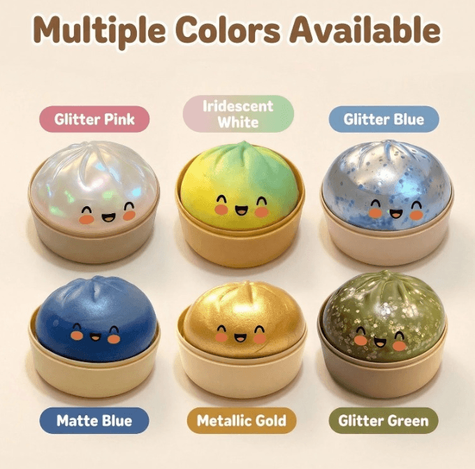 OEM Glitter Bao Bun Squishy — OEM case study