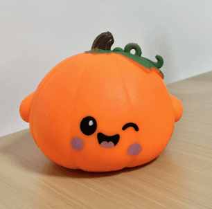 Halloween pumpkin and candy corn squishy squeeze toy assortment wholesale