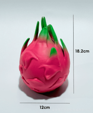 ready stock dragon fruit squishy wholesale colorful fruit squeeze toy