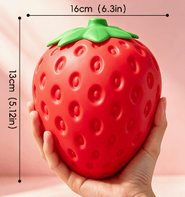 ready stock giant strawberry squishy wholesale fruit squeeze toy