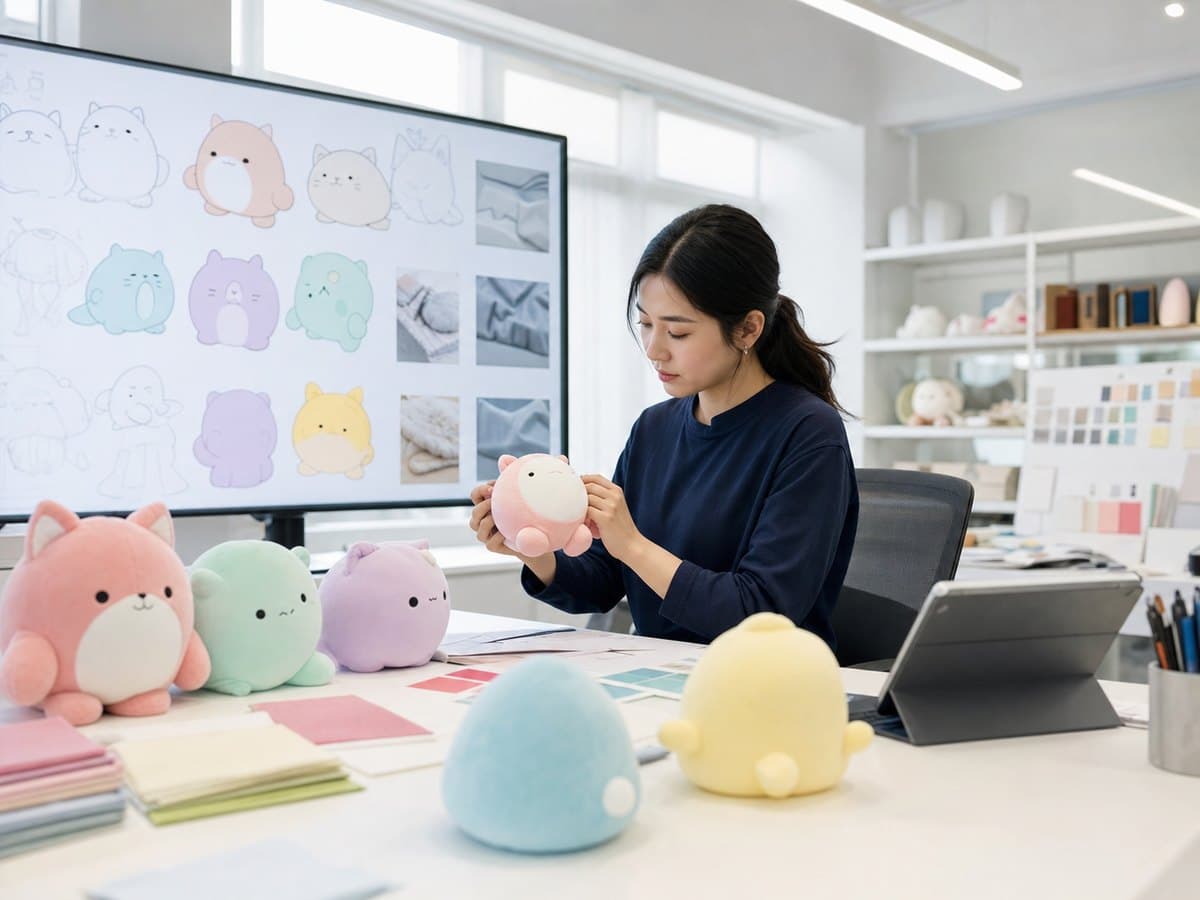 Product design & sampling workflow visualization